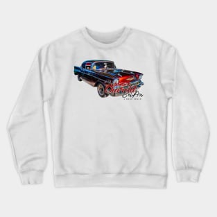 1957 Chevrolet Bel Air 2 Door Sedan Crewneck Sweatshirt